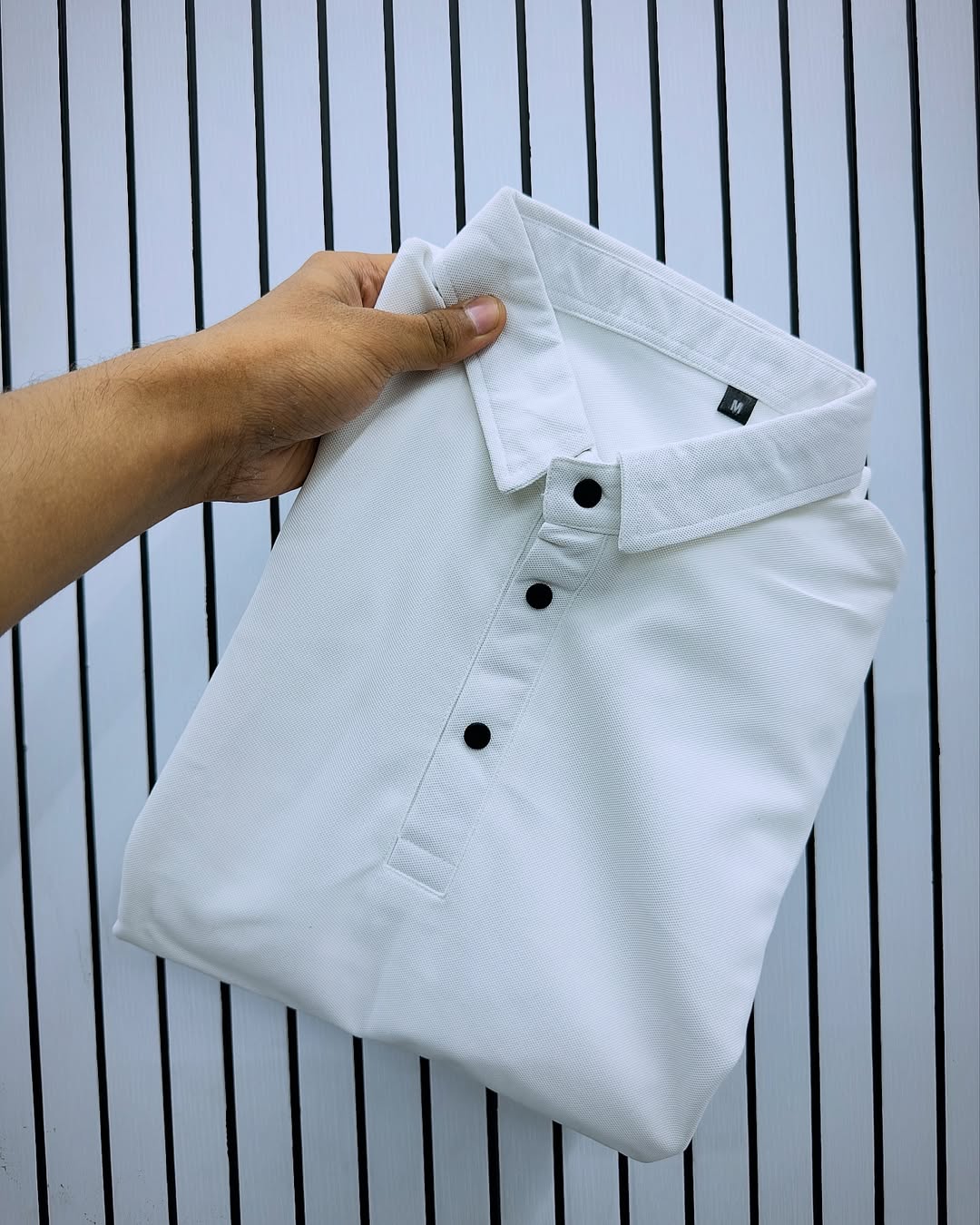Cottonhedge Classic White Polo