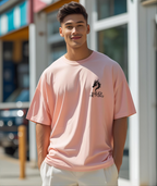 Cottonhedge Unleash The Dragon Oversized T-Shirt for Men