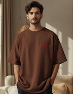 Cottonhedge Crimson Ronin Oversized T-Shirt for Men