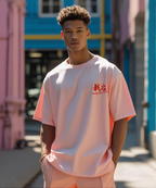 Cottonhedge Shadow Samurai Oversized T-Shirt for Men