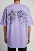 Cottonhedge Iron Wings Oversized T-Shirt for Men
