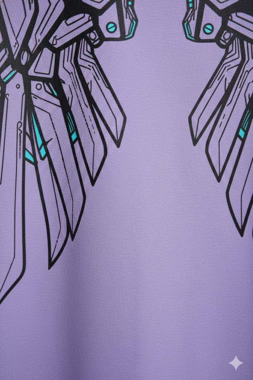 Cottonhedge Iron Wings Oversized T-Shirt for Men