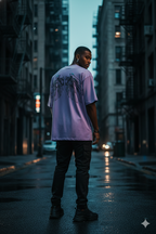 Cottonhedge Iron Wings Oversized T-Shirt for Men