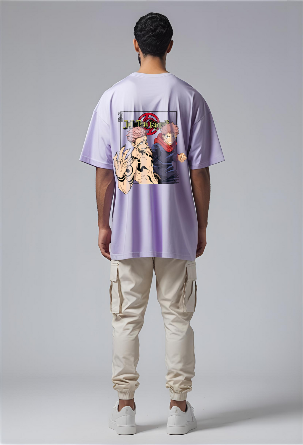 Sukuna & Yuji Oversized Anime T-Shirt