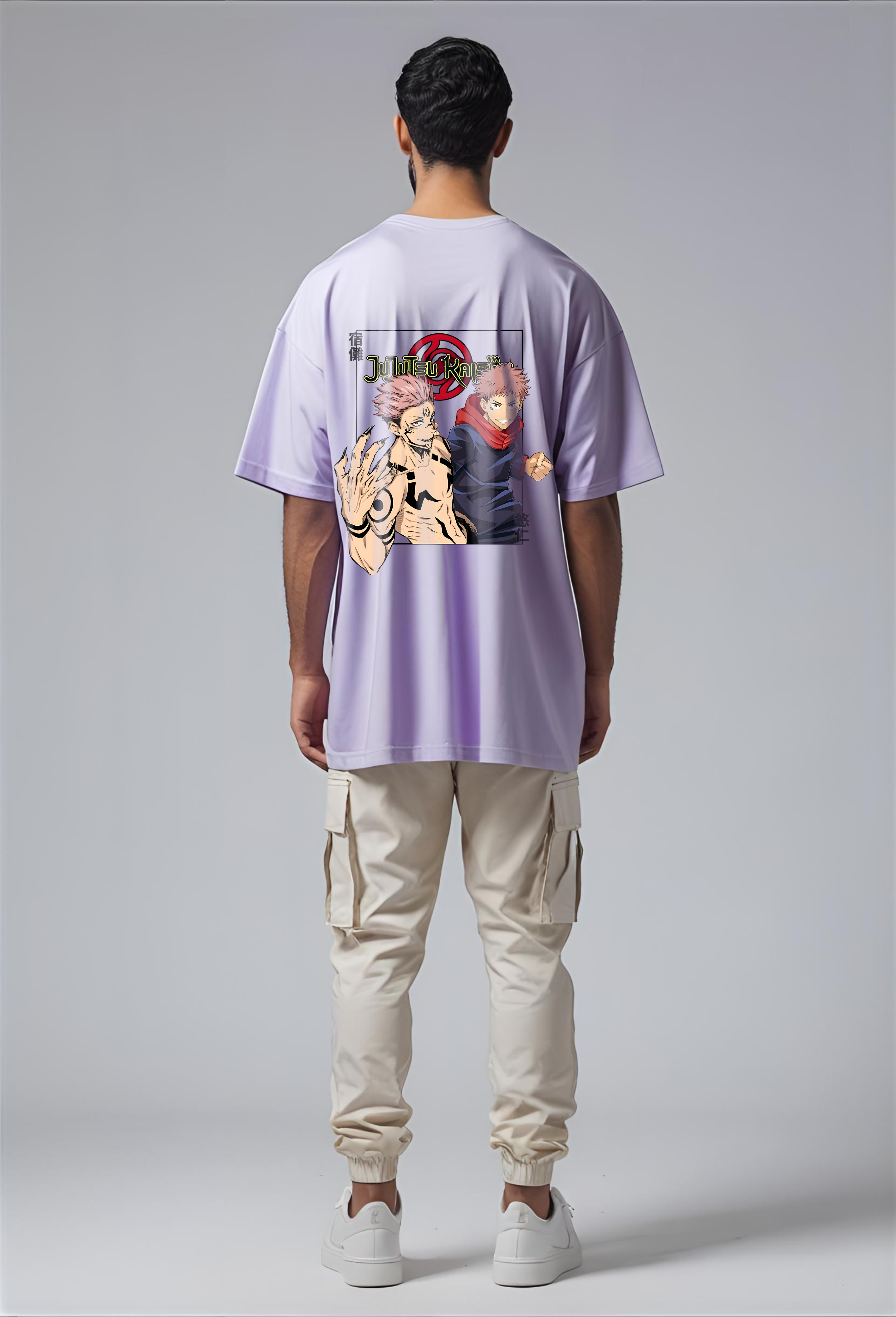Sukuna & Yuji Oversized Anime T-Shirt