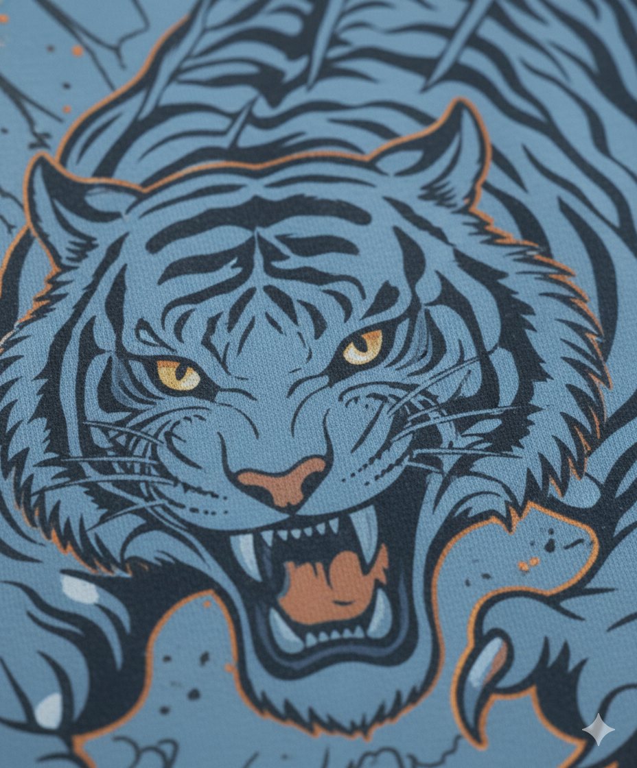 Cottonhedge Unleash the predator Oversized T-Shirt for Men