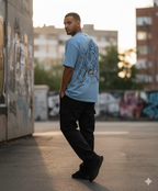 Cottonhedge Unleash the predator Oversized T-Shirt for Men